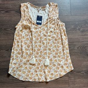 Lucky Brand Sleeveless Swing Top, Size Small